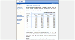 Desktop Screenshot of croreg.com